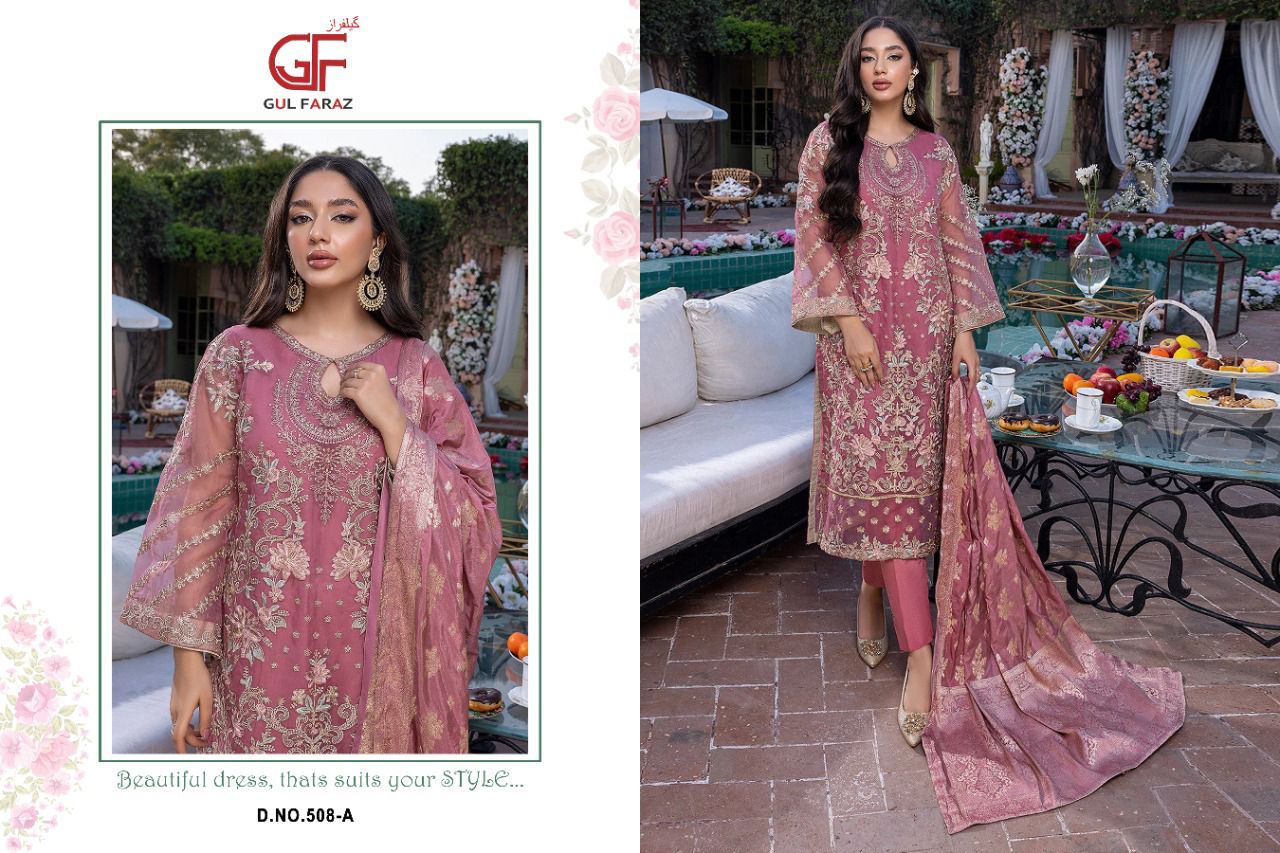 Gul Faraz Gf 508 Abcd Pakistani Suits Catalog Lowest Price