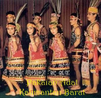 pakaian adat kalimantan barat