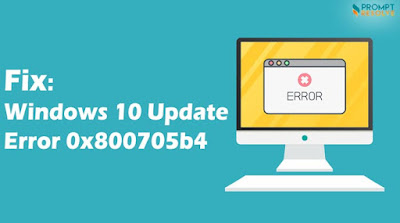 fix update error 0x800705b4 on windows 10