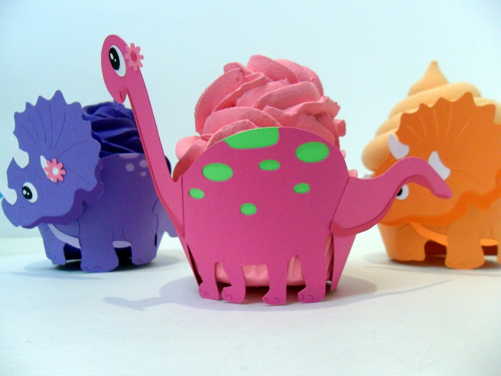 Dinosaur Cupcake Liners