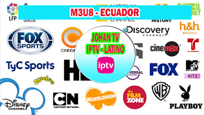 LISTA IPTV - ECUADOR