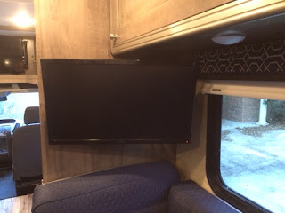 Winnebago Fuse TV Bedroom