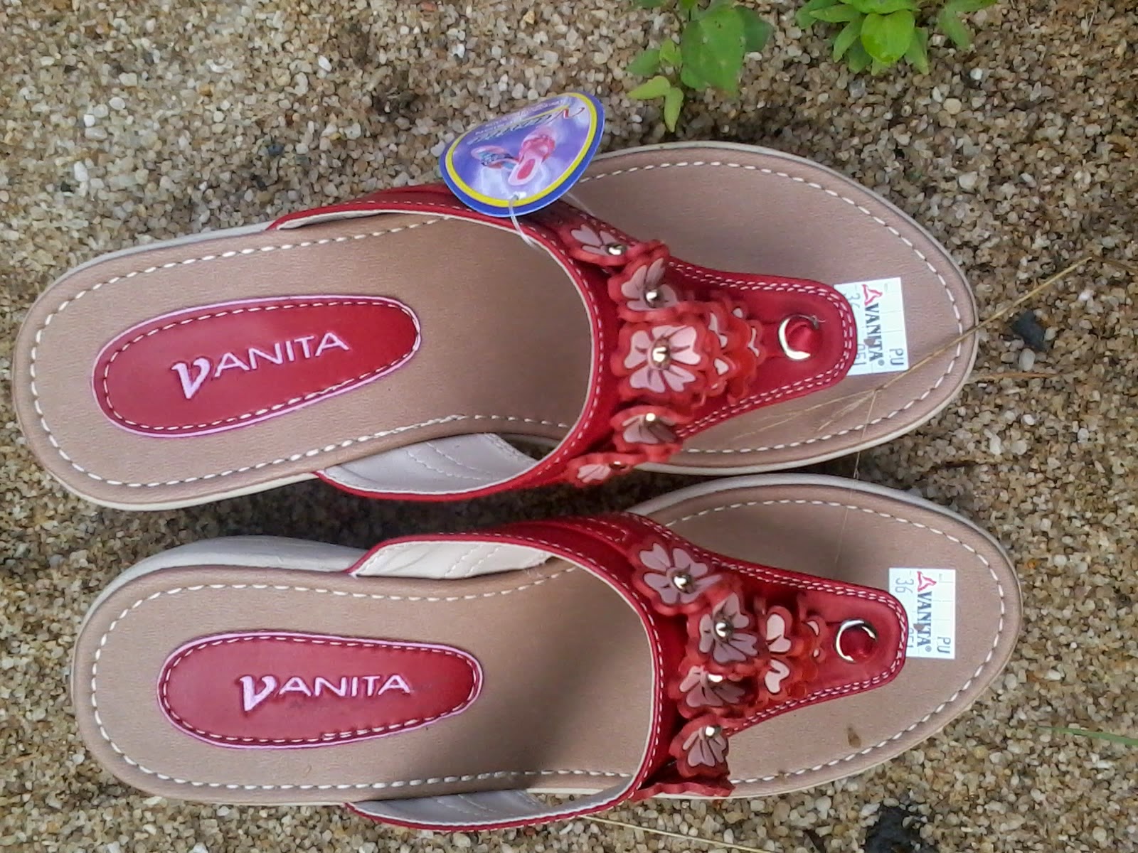 Sandal bunga, sandal wanita, sandal tasikmalaya