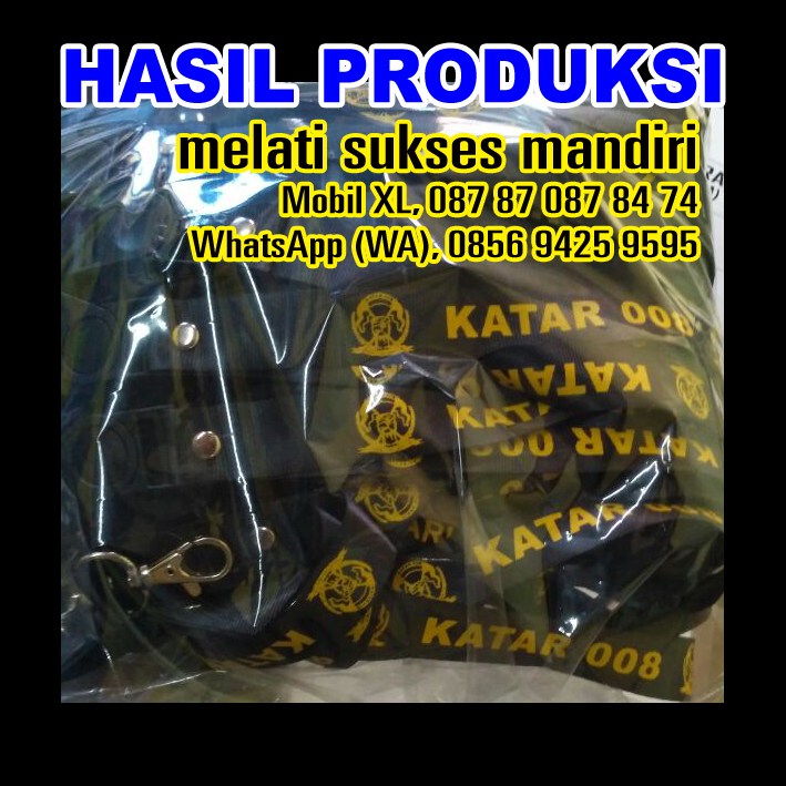 spanduk instant melati sukses mandiri lanyard tali id 