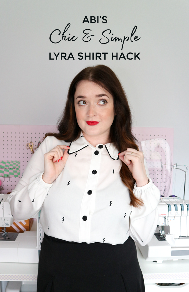 Tilly and the Buttons - Abi's Chic & Simple Lyra Shirt Hack