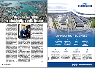 DICEMBRE 2019 PAG. 42 - Strategiche per l’Italia le infrastrutture della Liguria