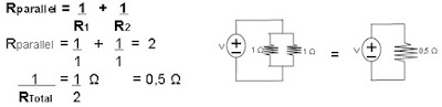 contoh soal dan gambar rangkaian resistor parallel