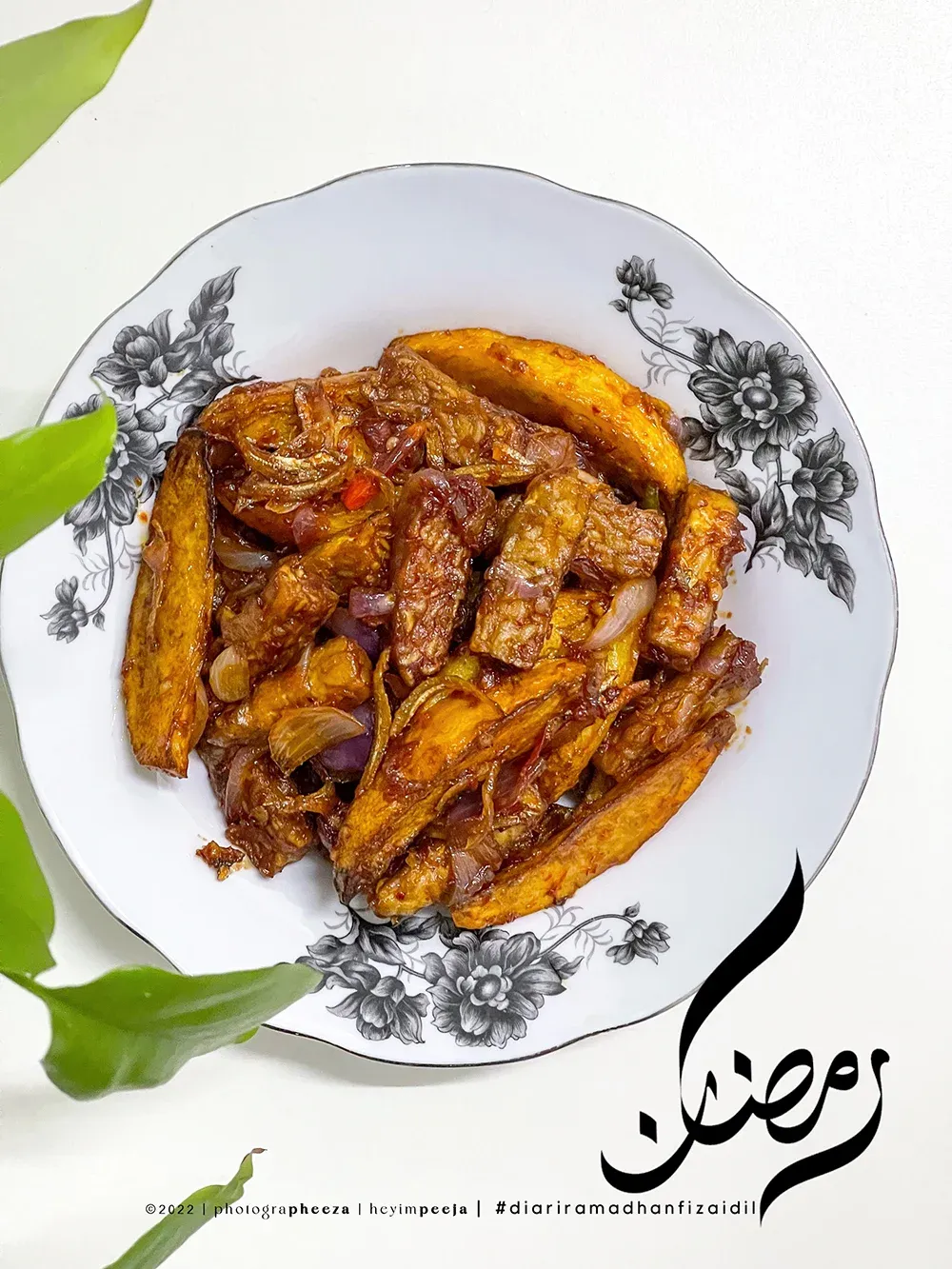 Sambal Tempe Ikan Bilis Kentang