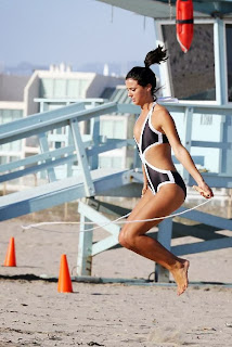 Lucy Mecklenburgh Black Bikini Santa Monica