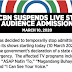 ABS-CBN suspends the admission of live studio audience amid coronavirus scare