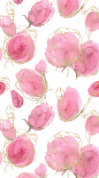 preppy pink flower wallpaper