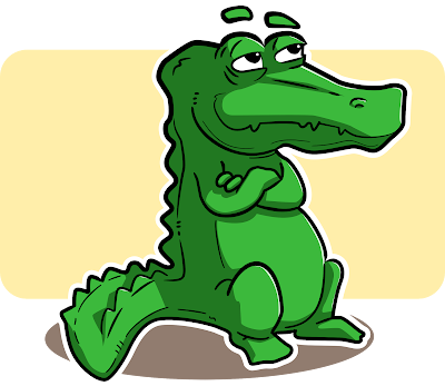 alligator clipart nature 