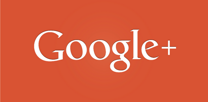 Google Plus gigantic logo