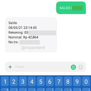 Cara Cek Saldo BRI  Lewat Hp