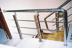 East West Staircase handrails