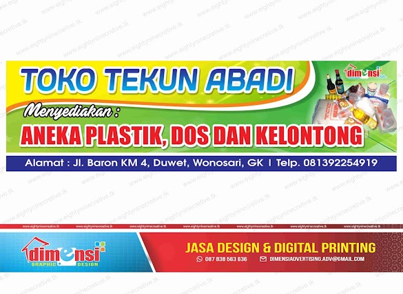 Dapatkan Inspirasi Untuk Banner Toko Sembako  Cdr Erlie Decor