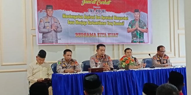 Polda Sulsel Gelar Jumat Curhat di Gowa, Warga Keluhkan Balap Liar
