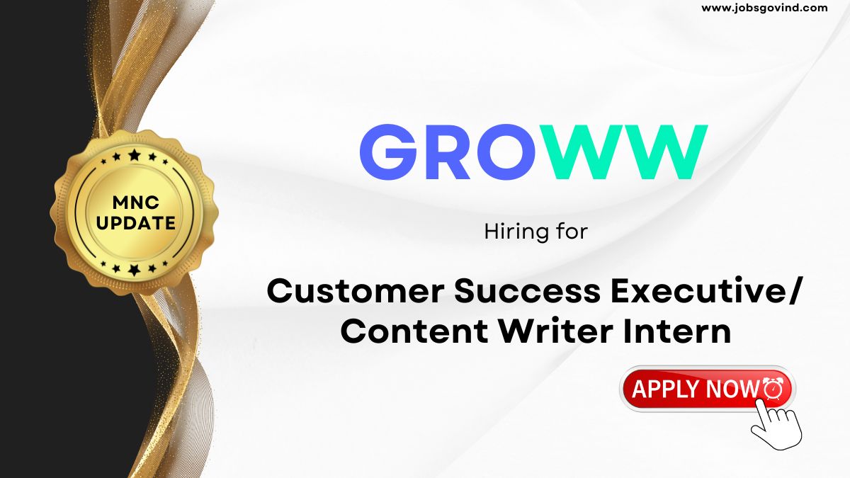 Groww is Hiring