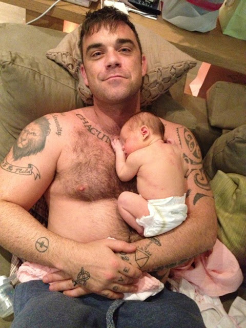 Robbie Williams daughter