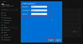Cara Membuat Password di Laptop Windows 11