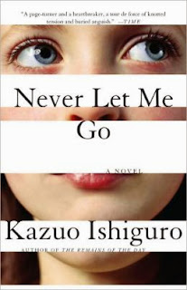 Never Let Me Go by Kazuo Ishiguro (Book cover)