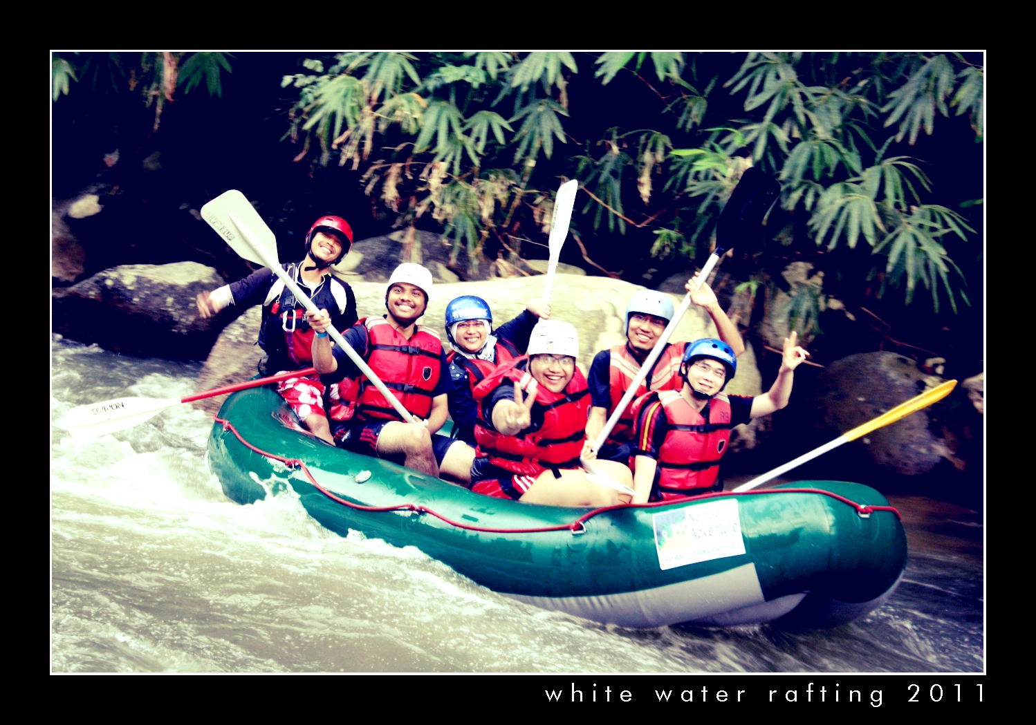 Ice Lemon Tea of LIFE: White water rafting - my first time