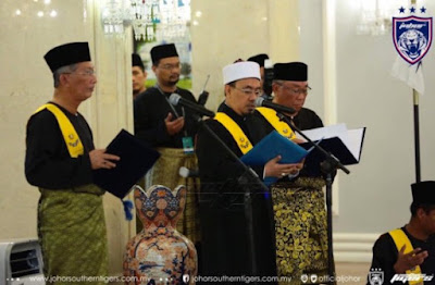 Majlis Pernikahan Tunku Tun Aminah Dan Dennis Muhammad Abdullah