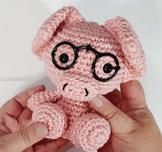 PATRON GRATIS CERDO AMIGURUMI 54810