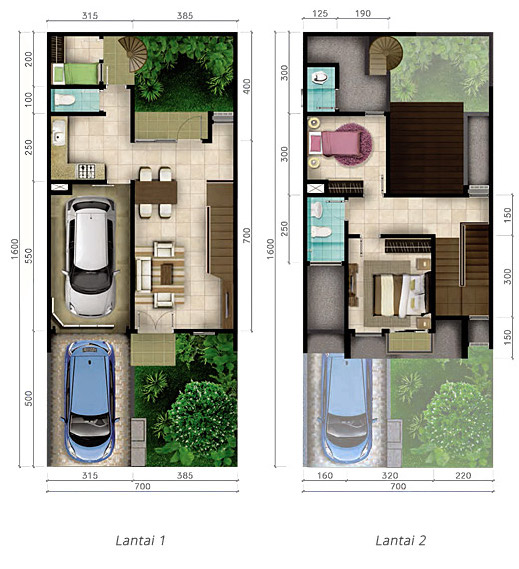  Contoh Desain Rumah Minimalis 2 Lantai Type 120  desain  rumah  sederhana  bergarasi