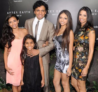 Shivani Shyamalan with her family