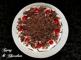 Tarta Selva Negra – Black Forest Cake - Reto Alfabeto Dulce 