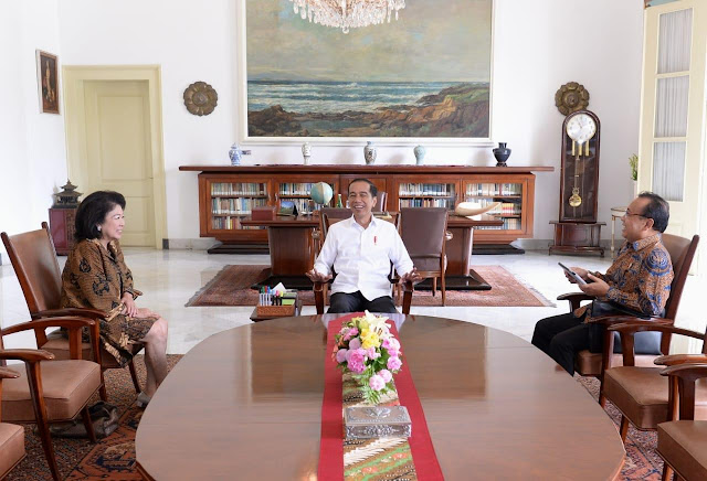 Terima Direktur Pelaksana Bank Dunia Terpilih, Presiden Jokowi Bahas Perekonomian Global