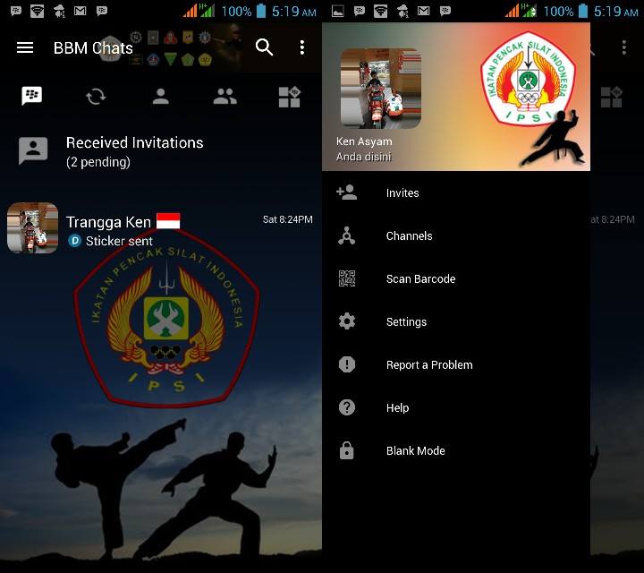 BBM MOD IPSI (Ikatan Pencak Silat Indonesia) v3.2.0.6 APK