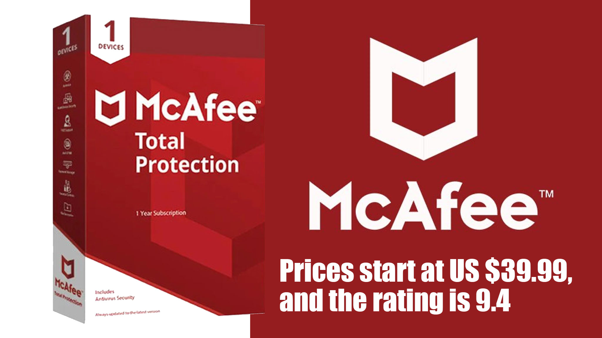 McAfee's security Antivirus