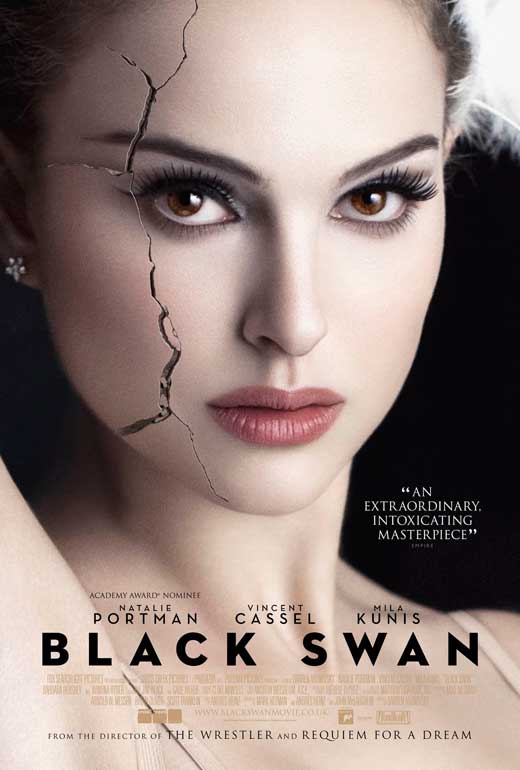 It's strange because Black Swan was a frightful experience despite it not