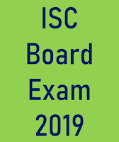 ISC Class 12th Board Exam 2019