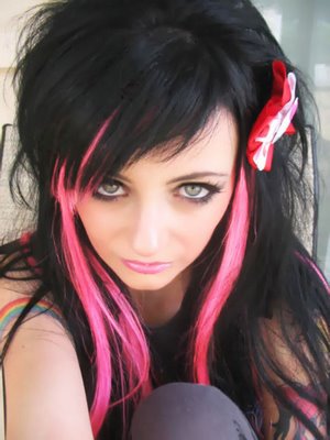 emo hairstyle games. crazy emo hairstyles. crazy