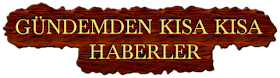 gündemden haberler