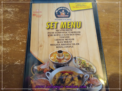 list set menu restoran Nelayan Kitchen