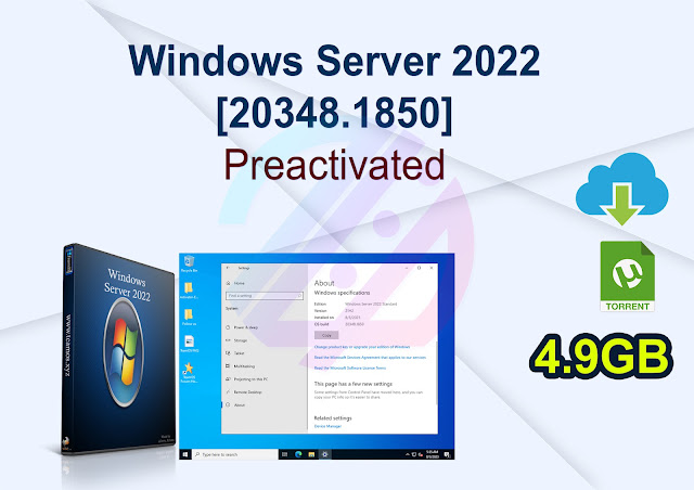 Windows Server 2022 [20348.1850]