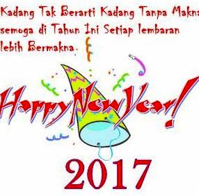 Kata Kata Ucapan Selamat Tahun Baru 2017|