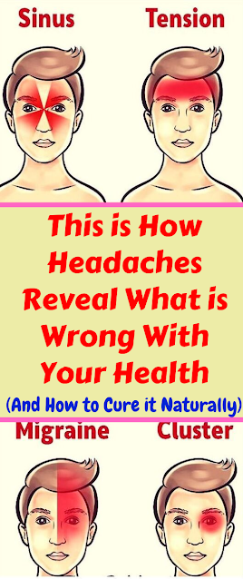 This is How Headaches Reveal What is Wrong With Your Health (And How to Cure it Naturally)