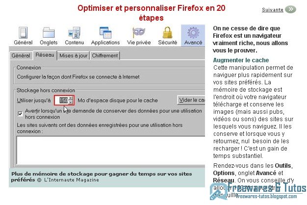 Le site du jour : Optimiser et personnaliser Firefox en 20 étapes