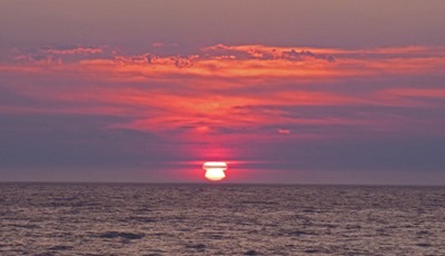 South Beach Campground, Sunset