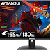 SANSUI 24 Inch Gaming Monitor 180Hz, DP x1 HDMI x2 Ports IPS High Refresh Rate Computer Monitor, Racing FPS RTS Modes, 1ms Response Time 110% sRGB (HDMI Cable Included)