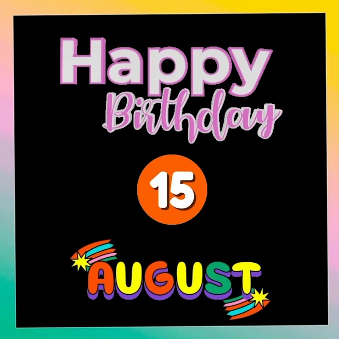 Happy Birthday15th August  video clip free download   
