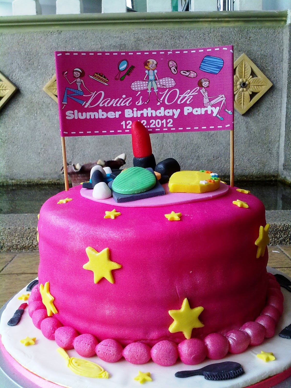 Dlovelymuffinbakery: Dania's 10th Slumber Birthday Party