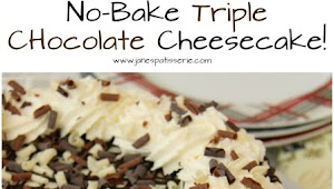 NO-BAKE TRIPLE CHOCOLATE CHEESECAKE! RECIPES