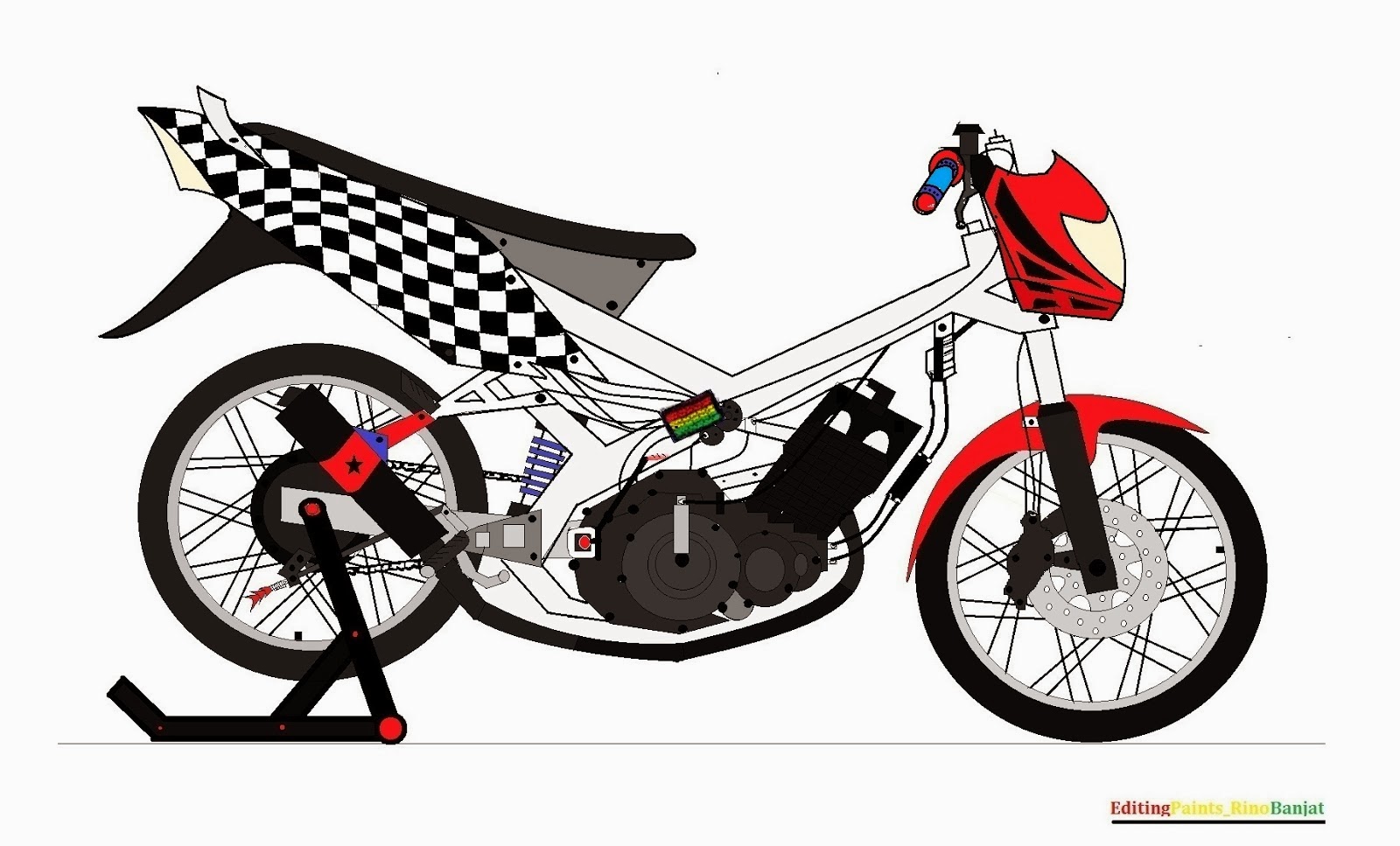 Koleksi Gambar Motor Drag Bike Rx King Terbaru Kinyis Motor