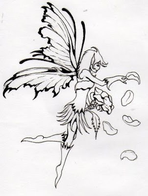 Fairy tattoos are very popular with women